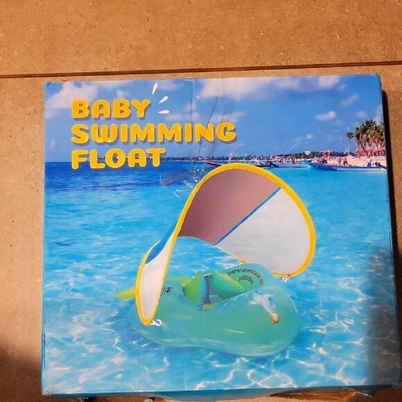 Baby Swimming Float with Canopy - Picture 2 of 8